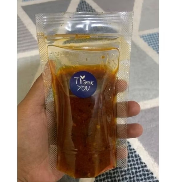 CHILI OIL DAUN JERUK // SAMBAL CABAI PEDAS JELETOT TEMAN MAKAN DIMSUM BAKSO 100gr