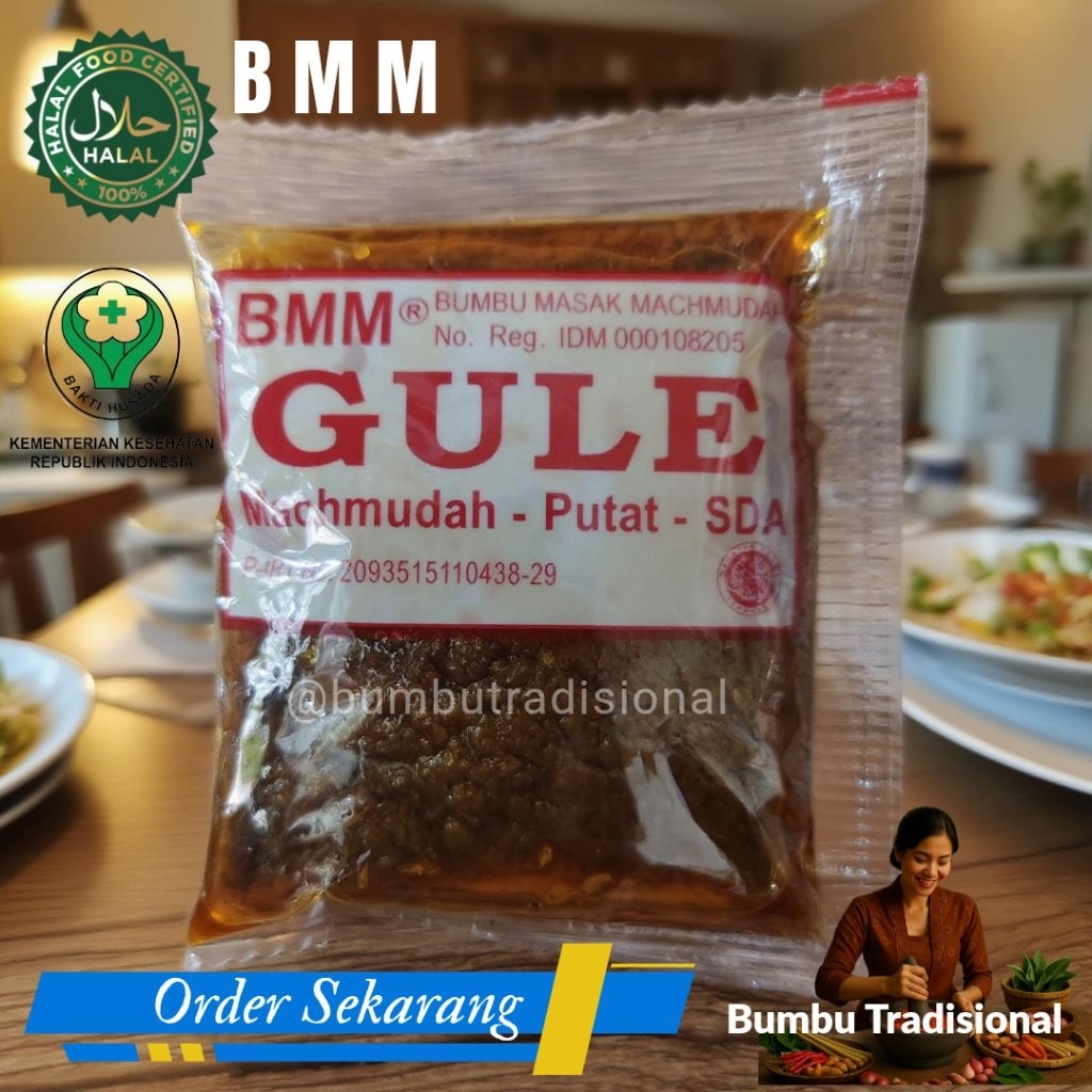 

BMM - BUMBU GULE - BUMBU MASAK MACHMUDAH - BUMBU MASAK INSTAN
