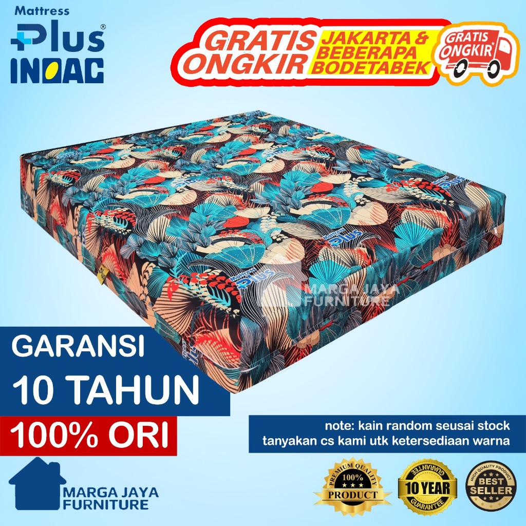 KASUR BUSA INOAC TEBAL 20 CM GARANSI 10 TAHUN 180 160 120 x 200