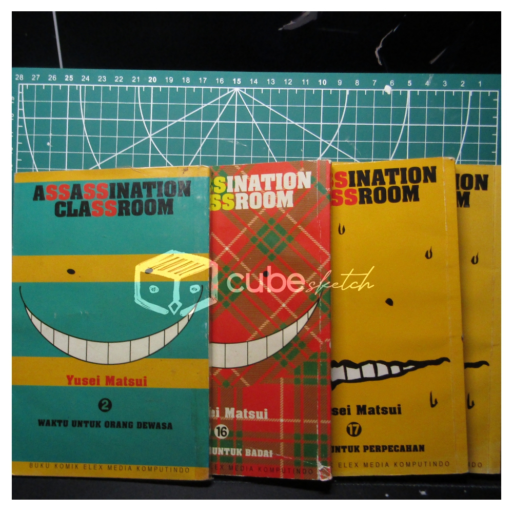 Buku Komik Kolpri Preloved banyak judul Naruto Nura Sket Dance Death Note Assasination Classroom Att