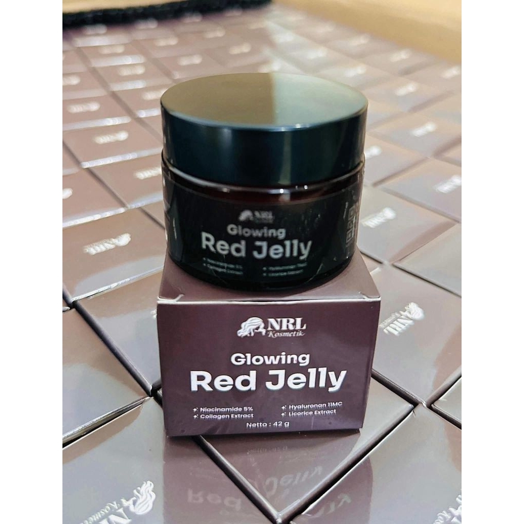 RED JELLY GLOWING BPOM PELEMBAB WAJAH