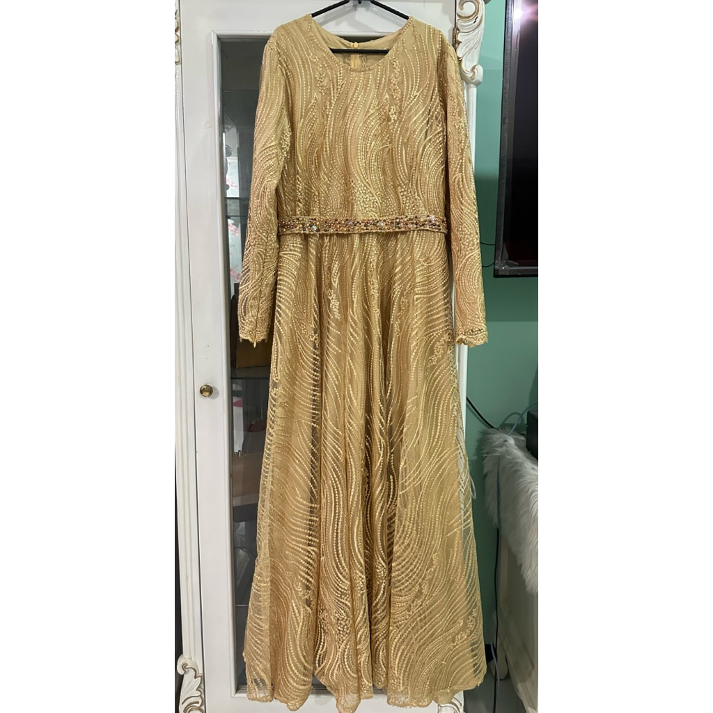 Pl gamis mewah untuk pesta 2 Dress