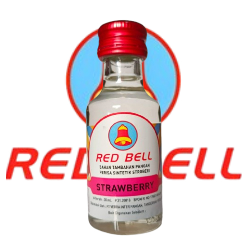 

Red Bell Bahan Tambahan Pangan Perisa Sintetik Stroberi / Strawberry 30 ml