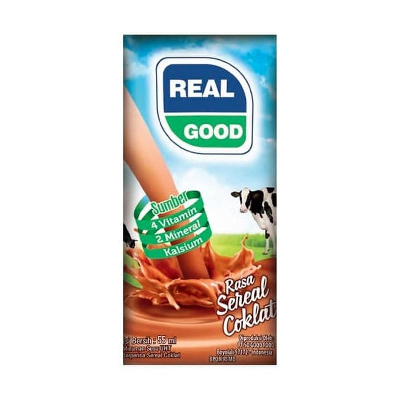 

REAL GOOD MILK UHT CHOCO TFA 50 ML 8993351139807