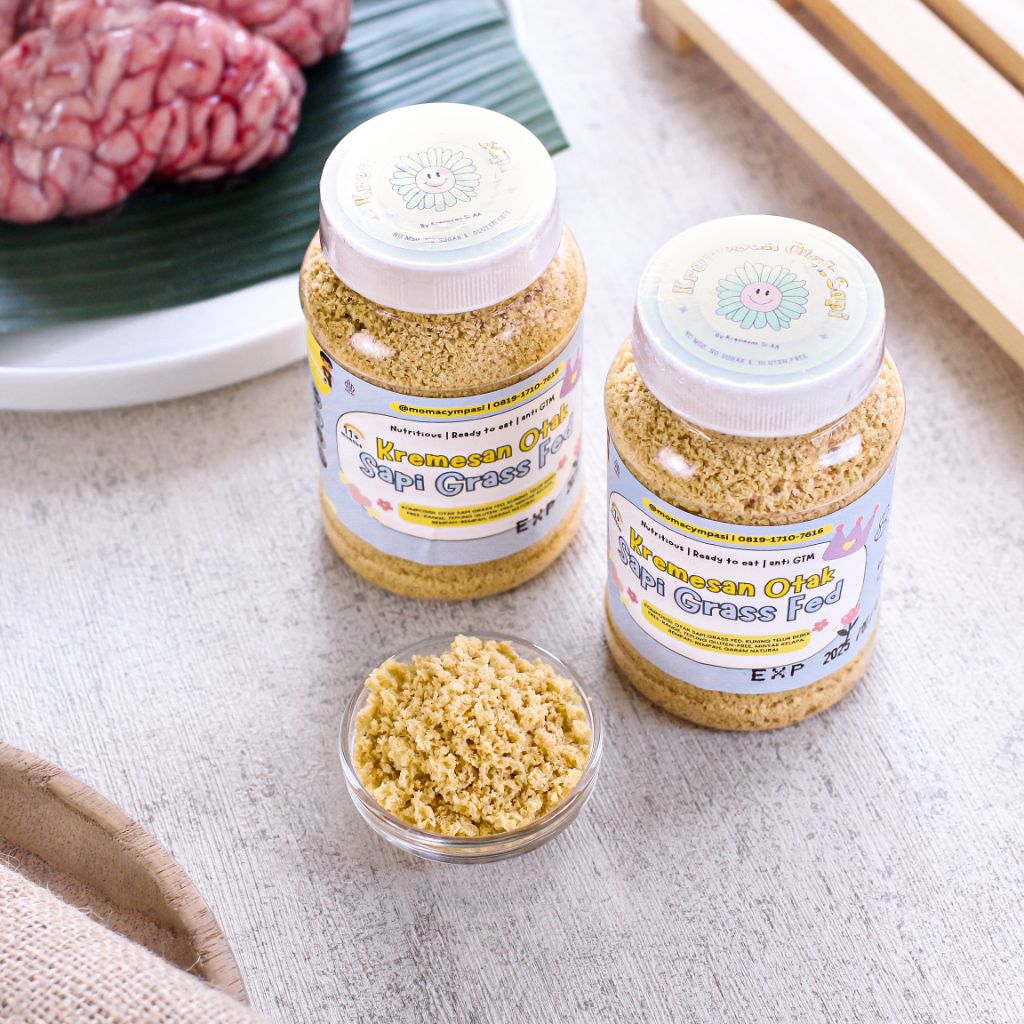

KREMESAN OTAK SAPI GRASS FED - Makanan MPASI Bayi Balita - Anti GTM