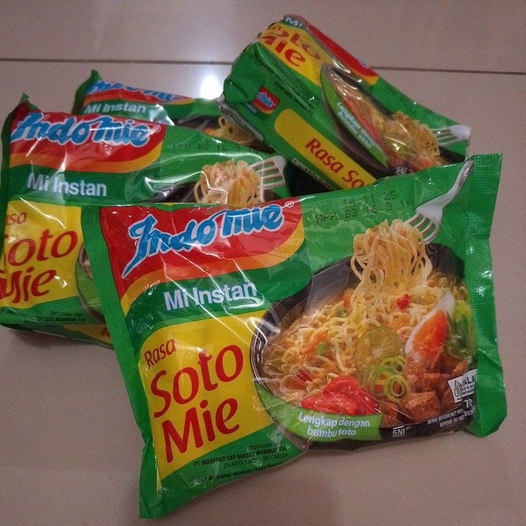 

(10pcs) INDOMIE instant rasa soto kuah