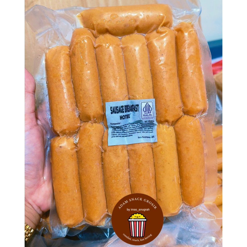 

SOSIS HOTEL / SOSIS SAPI / BOCKWURST SAUSAGE 500GR