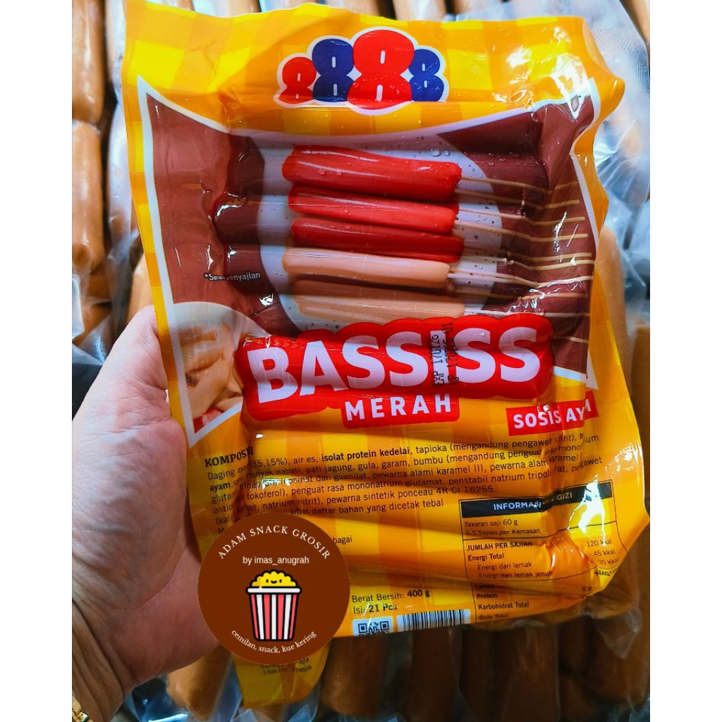 

SOSIS BASSIS 888/ BASIS MERAH ISI 21