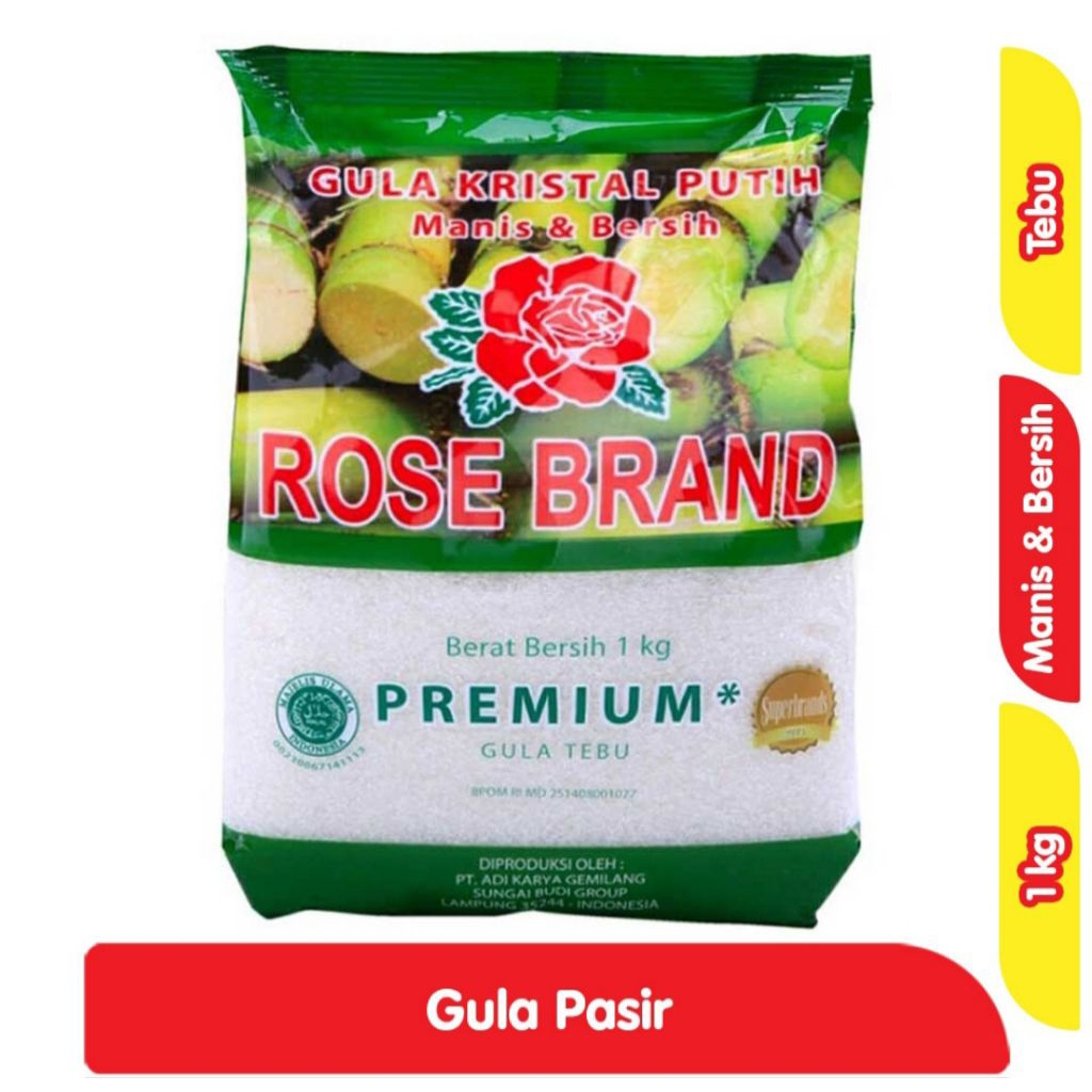 

Gula rosebrand prrmium 1kg