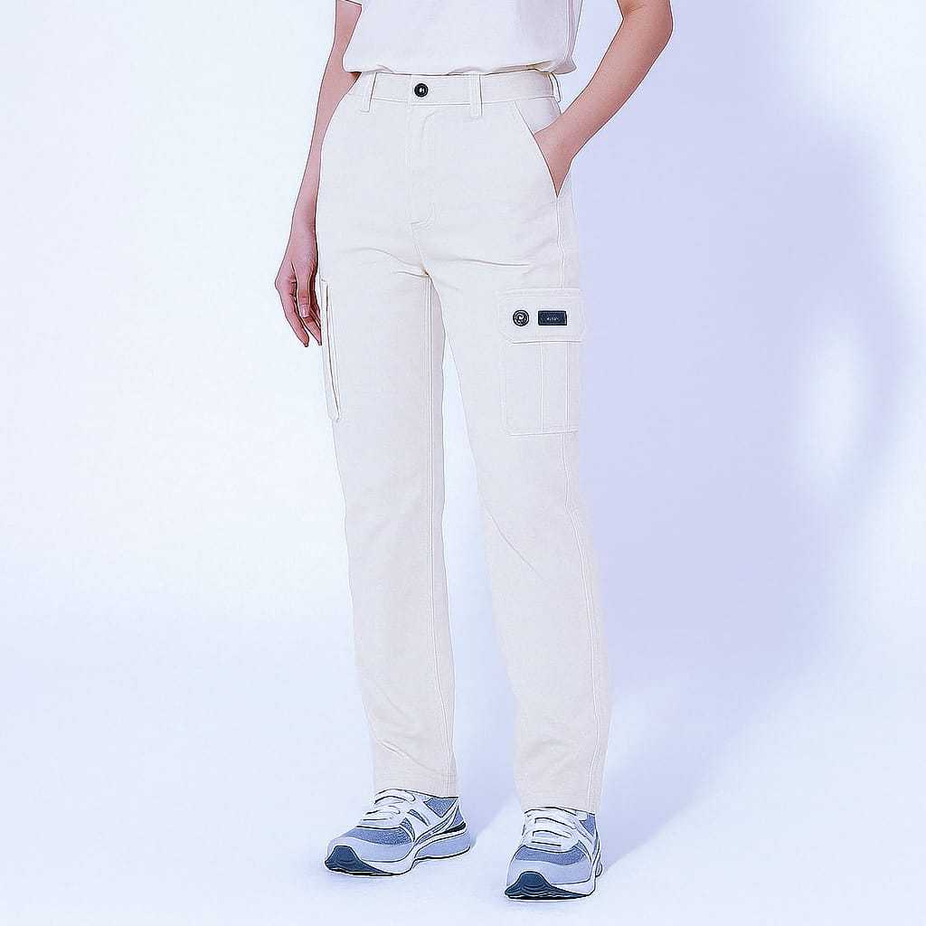 Celana Cargo Wanita Panjang Hiking Naik Gunung Saku Banyak Bahan Tebal American Drill Thrasher Premi