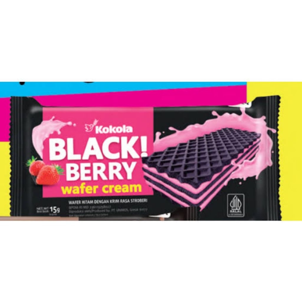 

Black Berry wafercream