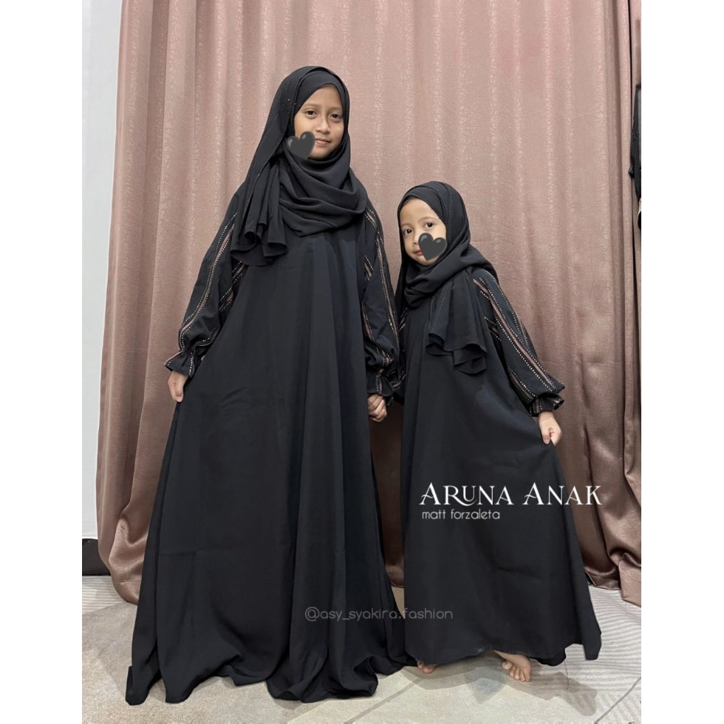 ABAYA ANAK - GAMIS SIMPLE ANAK By Asy Syakira Fashion
