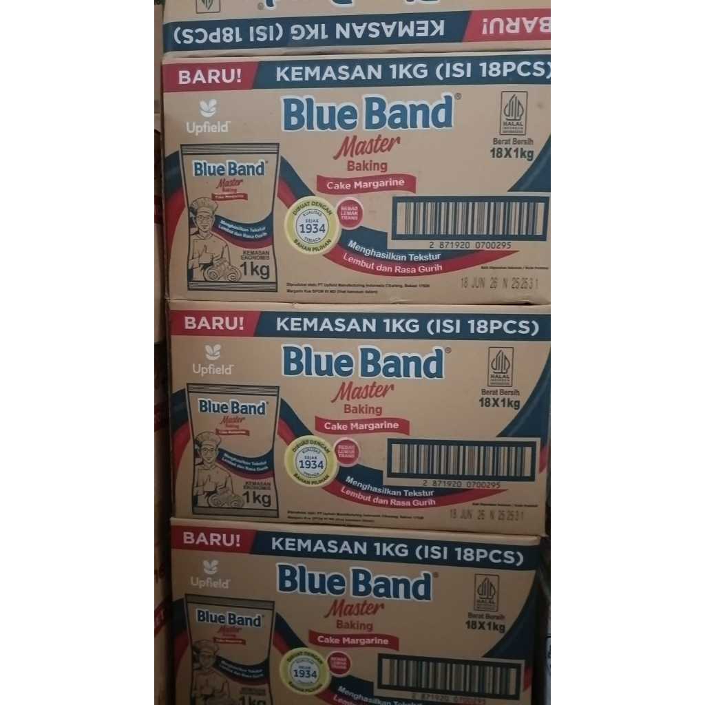 

Blueband Master 1kg -- 1 KARTON (18X1kg)