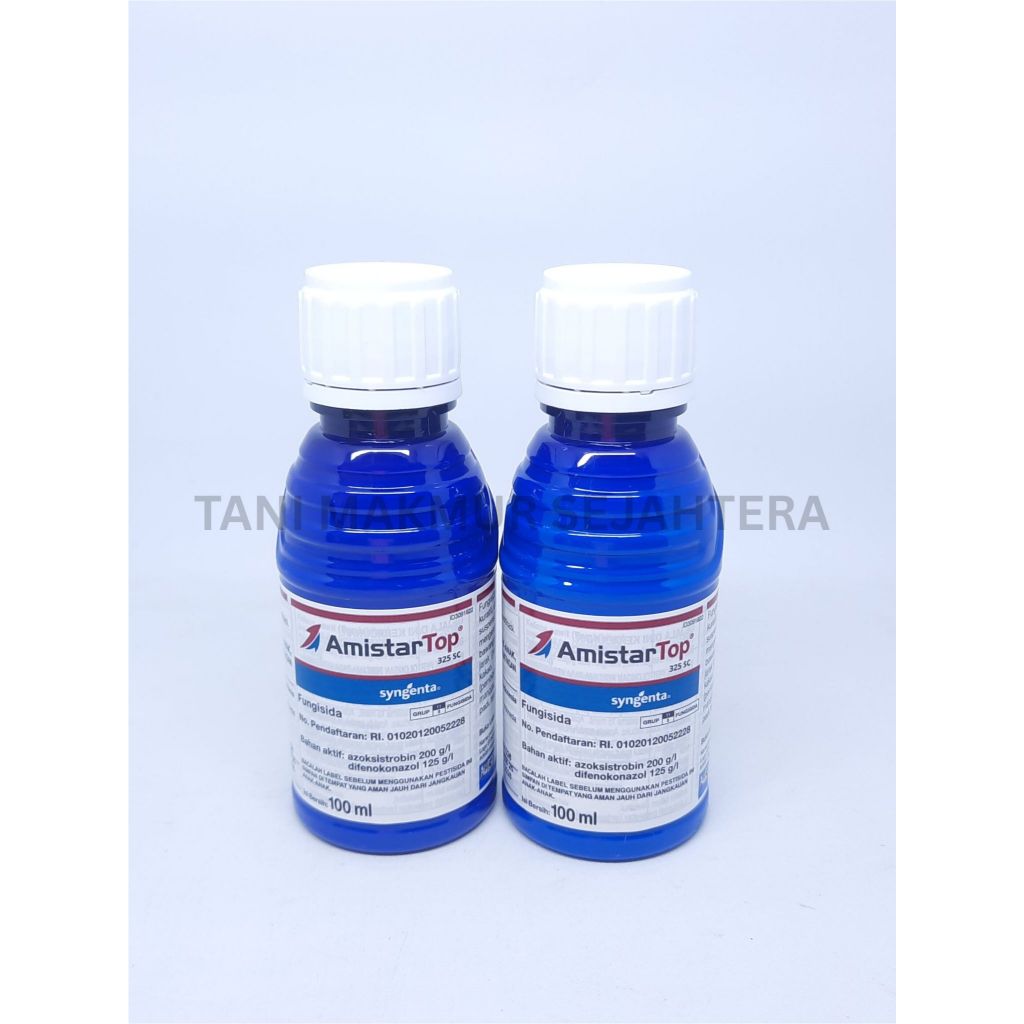 AMISTARTOP FUNGISIDA BAHAN AKTIF AZOKSISTROBIN DAN DIFENOKONAZOL 100ml