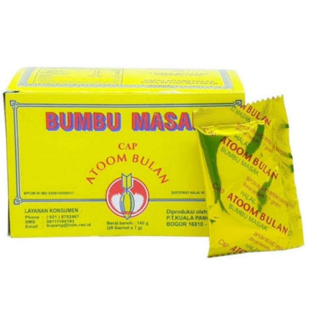 

Bumbu Dapur Atom Bulan Ternikmat terlezat termurah dan Enak untuk Memasak