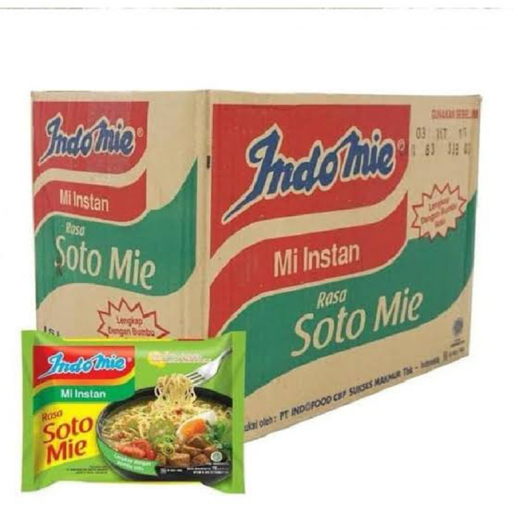 

INDOMIE SOTO DUS ISI 40 PCS