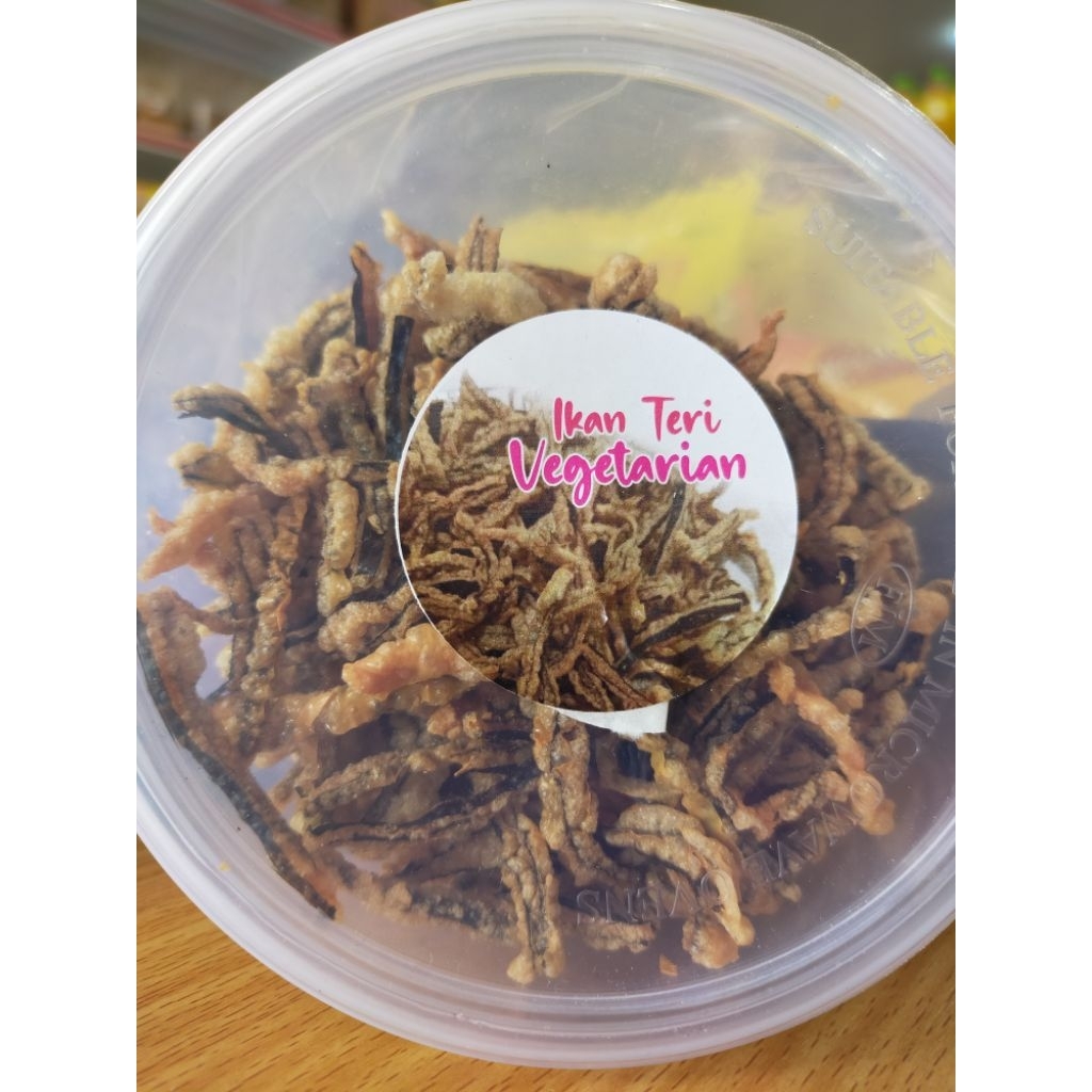

Ikan teri vegetarian/snack vegetarian