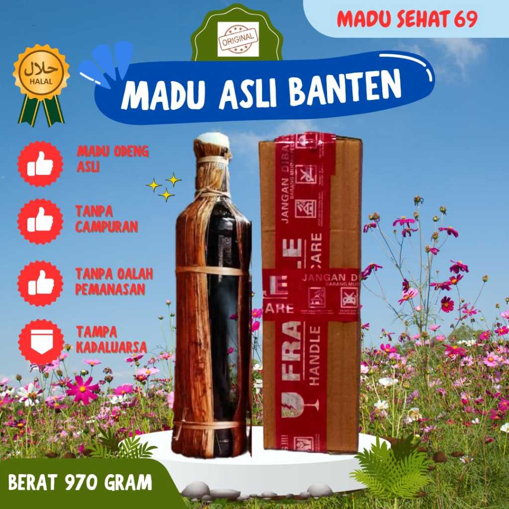 

[COD] Madu Asli Banten / Madu Odeng Murni Asli 100% Alami menambah memperkuat daya tahan tubuh