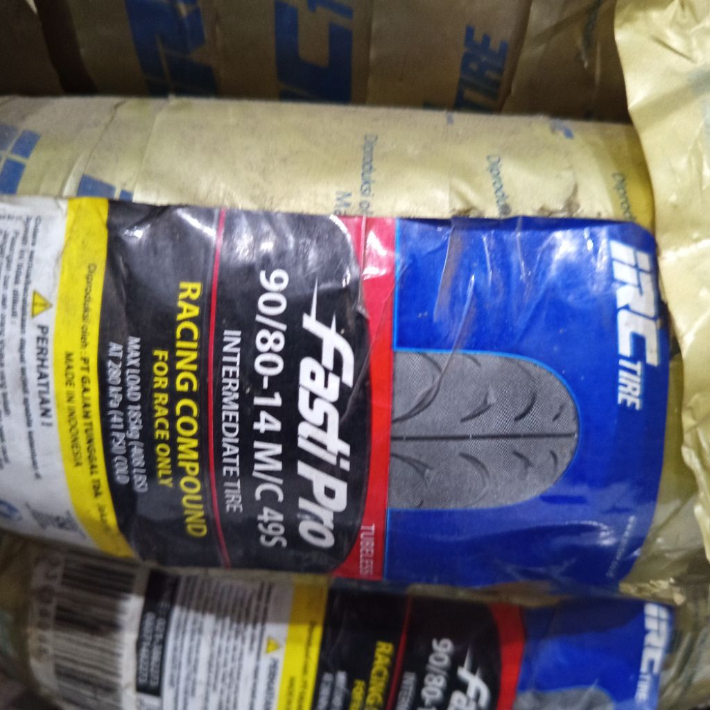 Ban IRC Fasti Pro 90/80-14 Tubeless Racing Soft Compound
