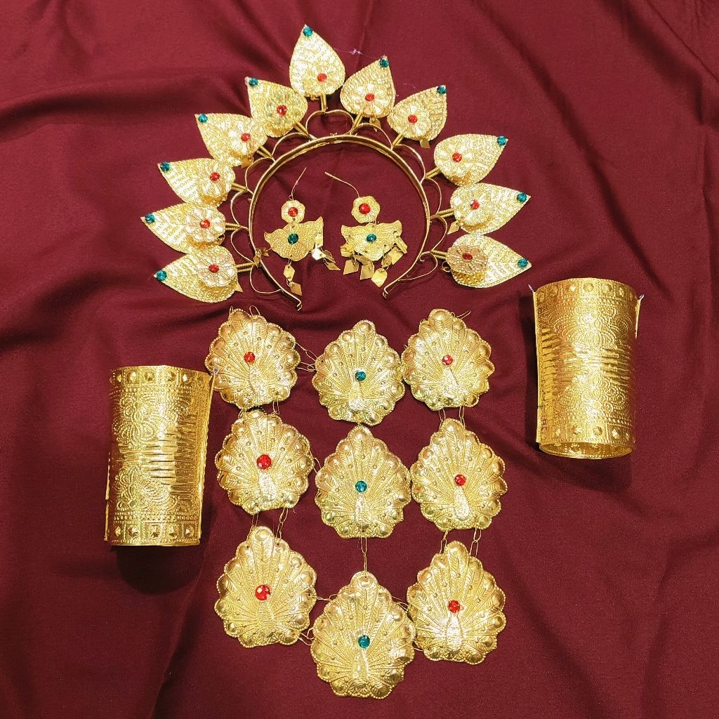 ORIGINAL SATU SET AKSESORIS  PENGANTIN BUGIS MAKASSAR