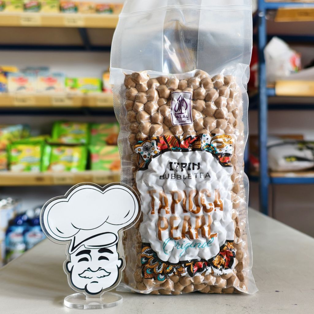 

Boba Itpin Blackpearl 1Kg / Bola Tapioka Blackpearl / Bubble Drink 1Kg