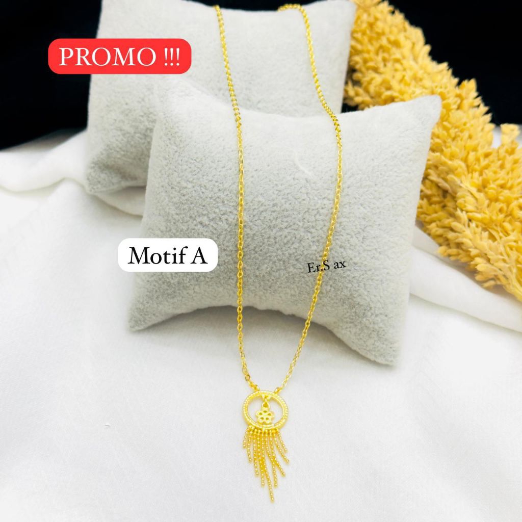 NEW KALUNG PENDEK LAPIS EMAS WANITA