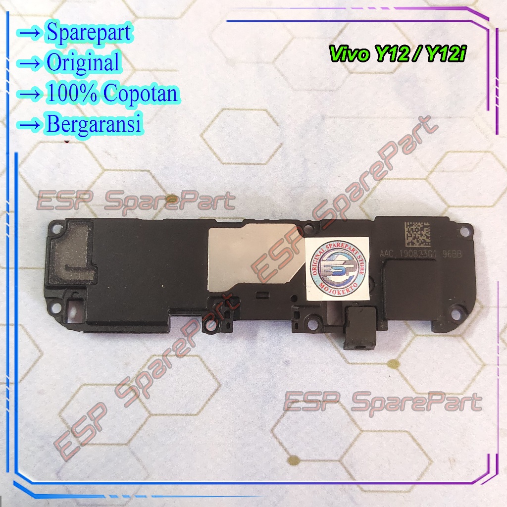 Buzzer Vivo Y12 / Y12i Speaker Musik / Loudspeaker Copotan