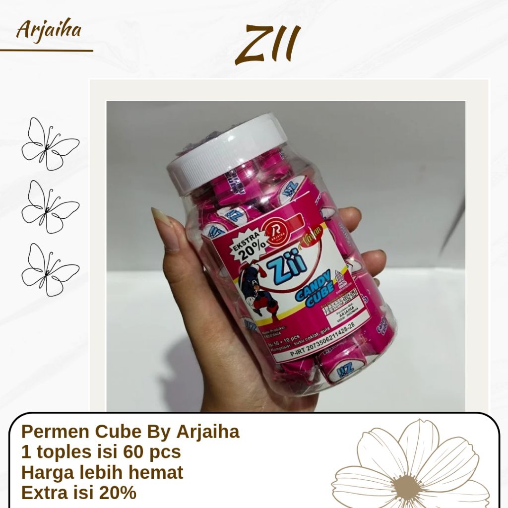 

PERMEN CANDY CUBE ZII ISI 60 PCS