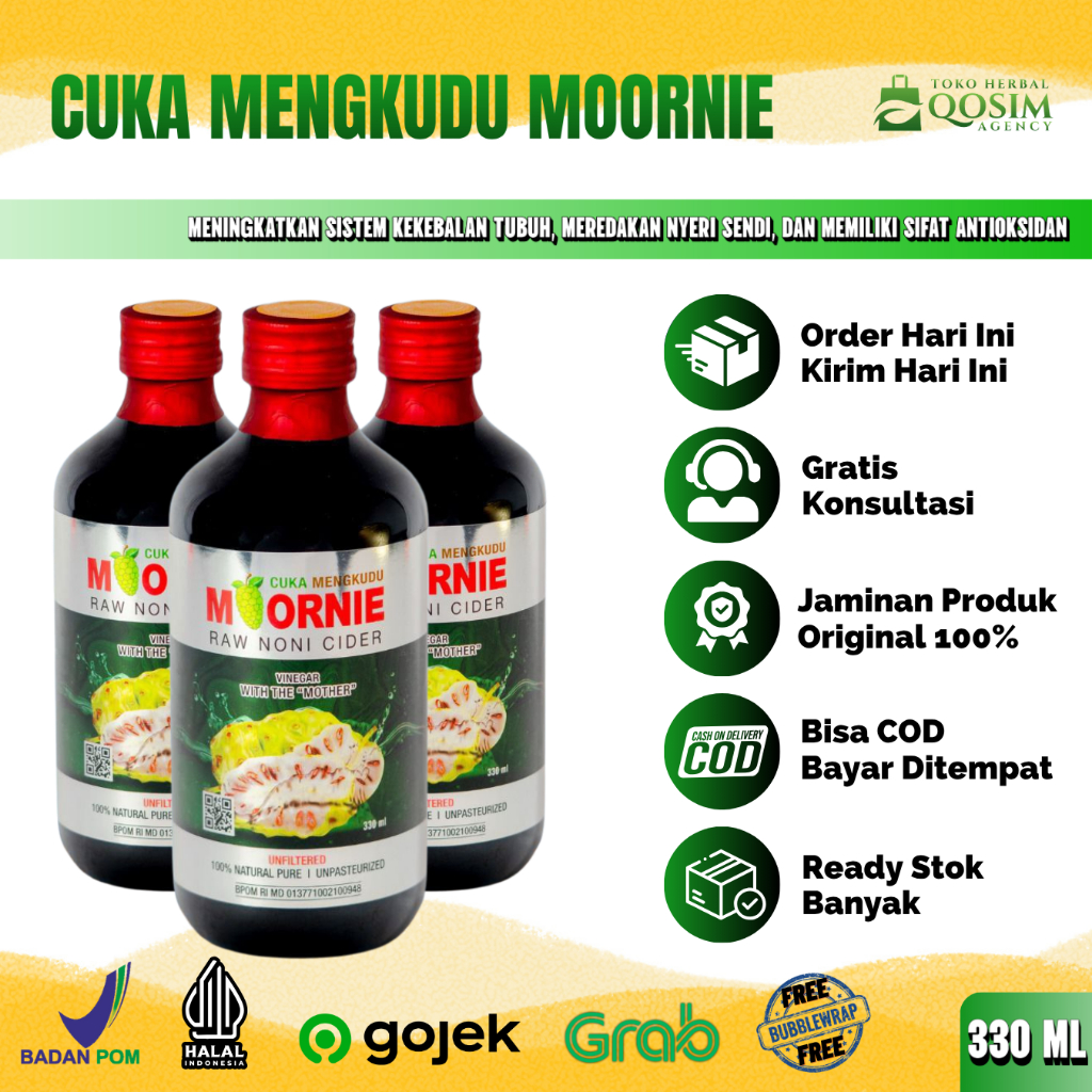 

Cuka Mengkudu Original Mornie Raw Noni Cider Atasi Batu Ginjal Asam Urat & Kolesterol