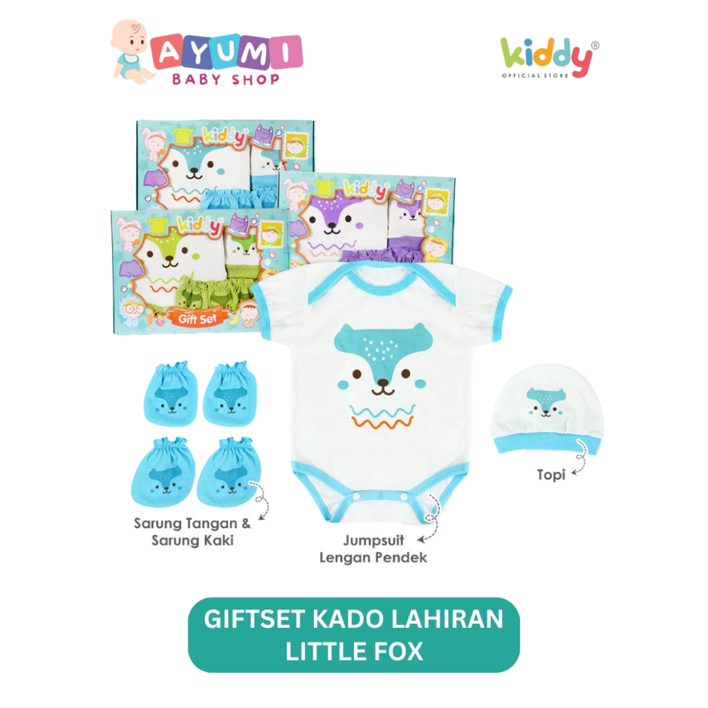 [Kiddy] Parcel Kado Lahiran Baju Bayi Baru Lahir Gift Set Lahiran Anak Perempuan & Laki-Laki