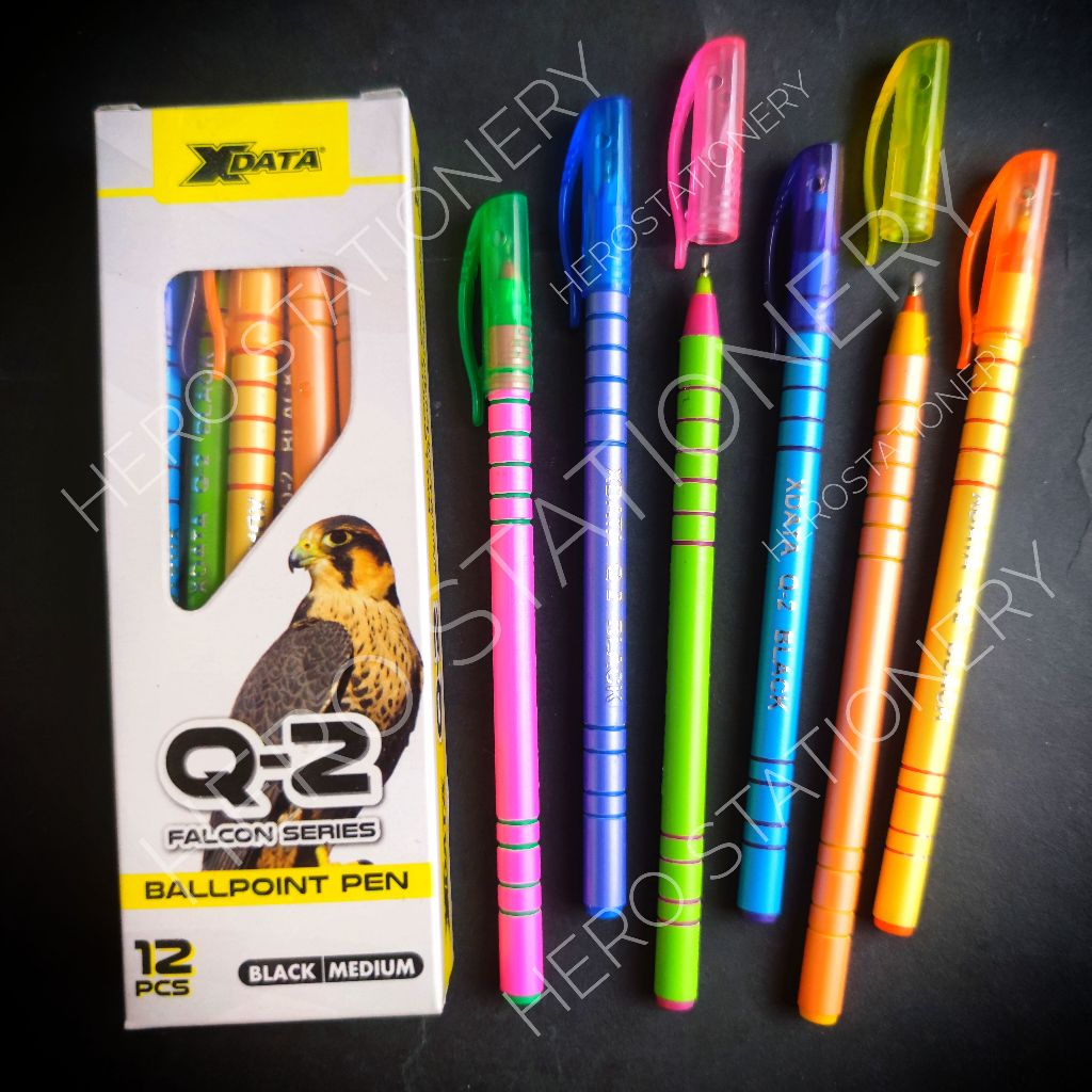 

Pena ballpoint pen xdata Q-2 comfort grip . 12 unit