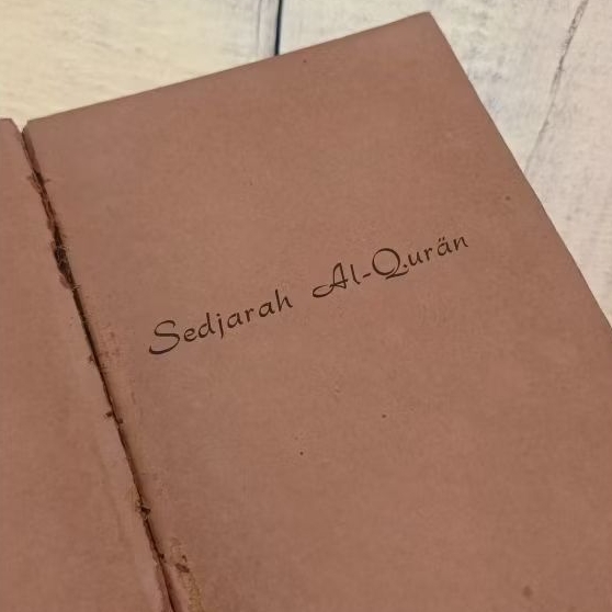 Sedjarah dan Alquran Buku Lawas dan Langka