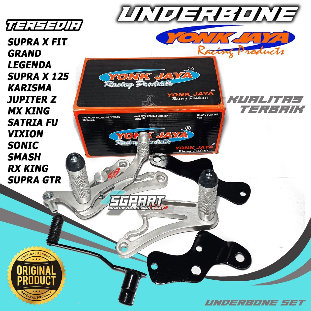 UNDERBONE ANDERBON SATRIA FU,JUPITER MX NEW,SUPRA,F1ZR,MX KING,BLADE,JUPITER Z RXKING SONIC YONK JAY