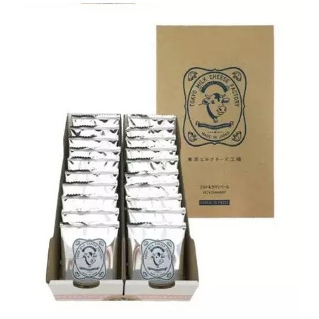 

READY STOCK SIAP KIRIM TOKYO MILK CHEESE FACTORY SALT CAMEMBERT 18 PCS