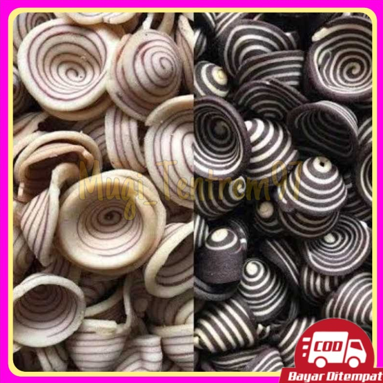 

1kg kuping gajah contong mini varian rasa