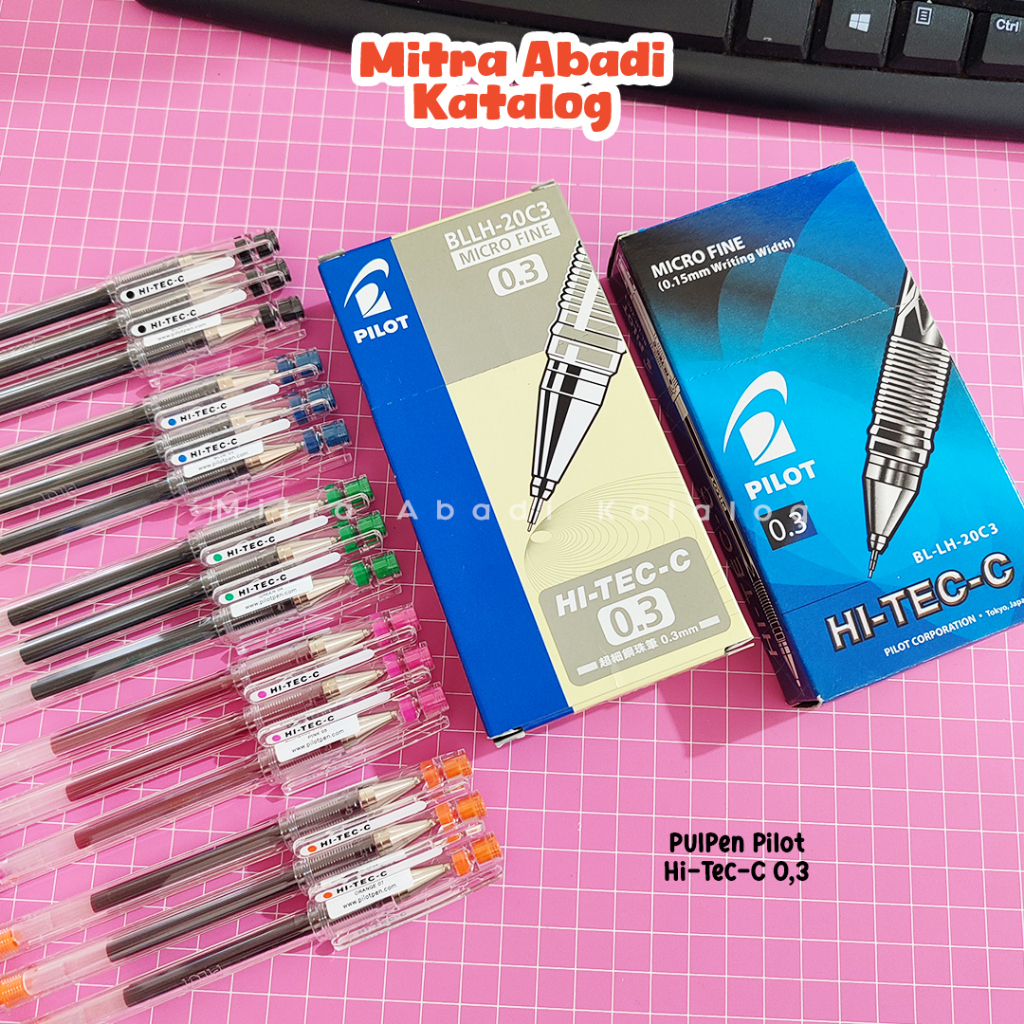 

(1 PCS) PULPEN PILOT HITEC 0,25, 0,3 & 0,4