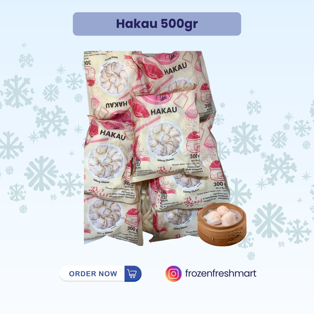 

Hakau Udang - Dimsum Frozen 300 gr