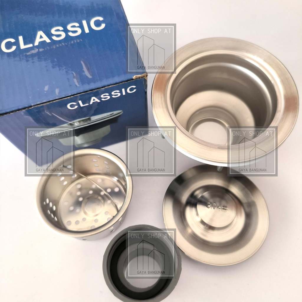 Afur Classic BCP Oreste Full Stainless Steel / Avur Bak Cuci Piring