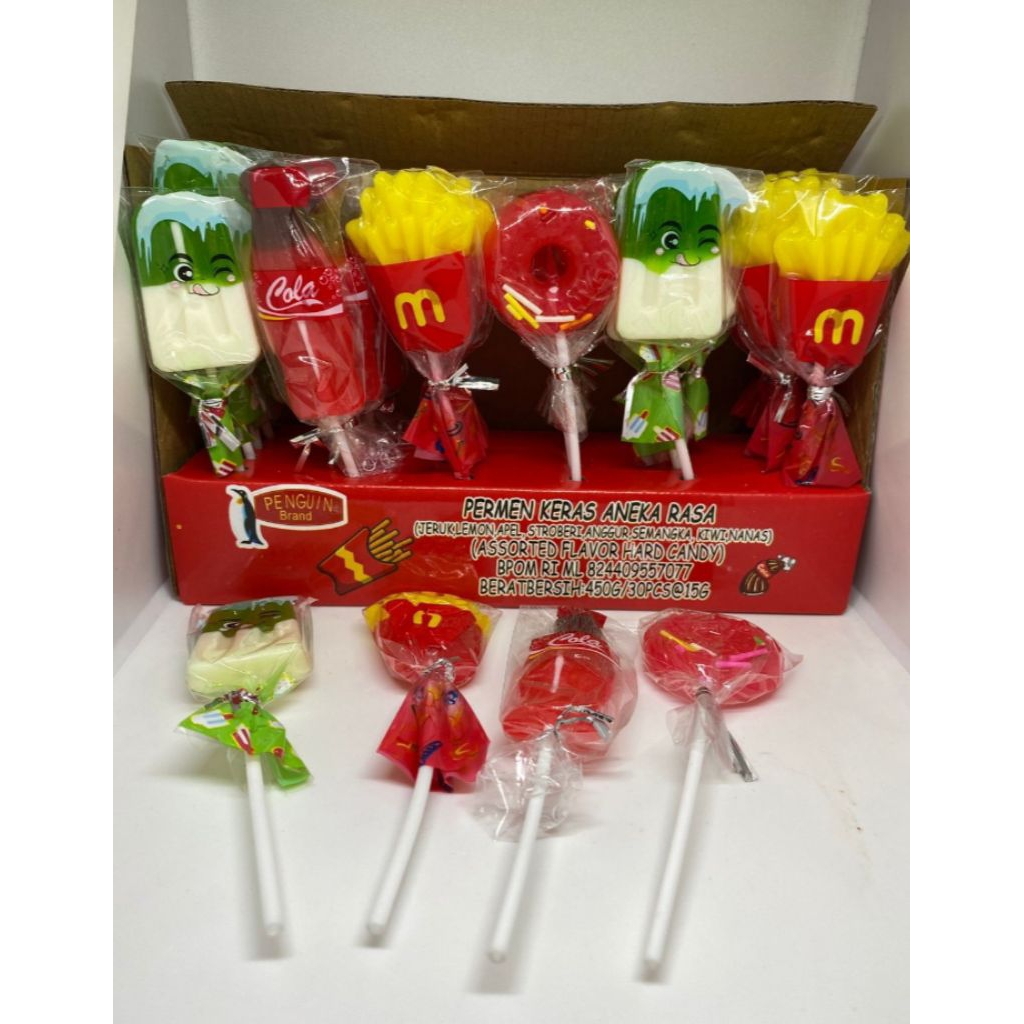 

lolypop donat mix isi 30