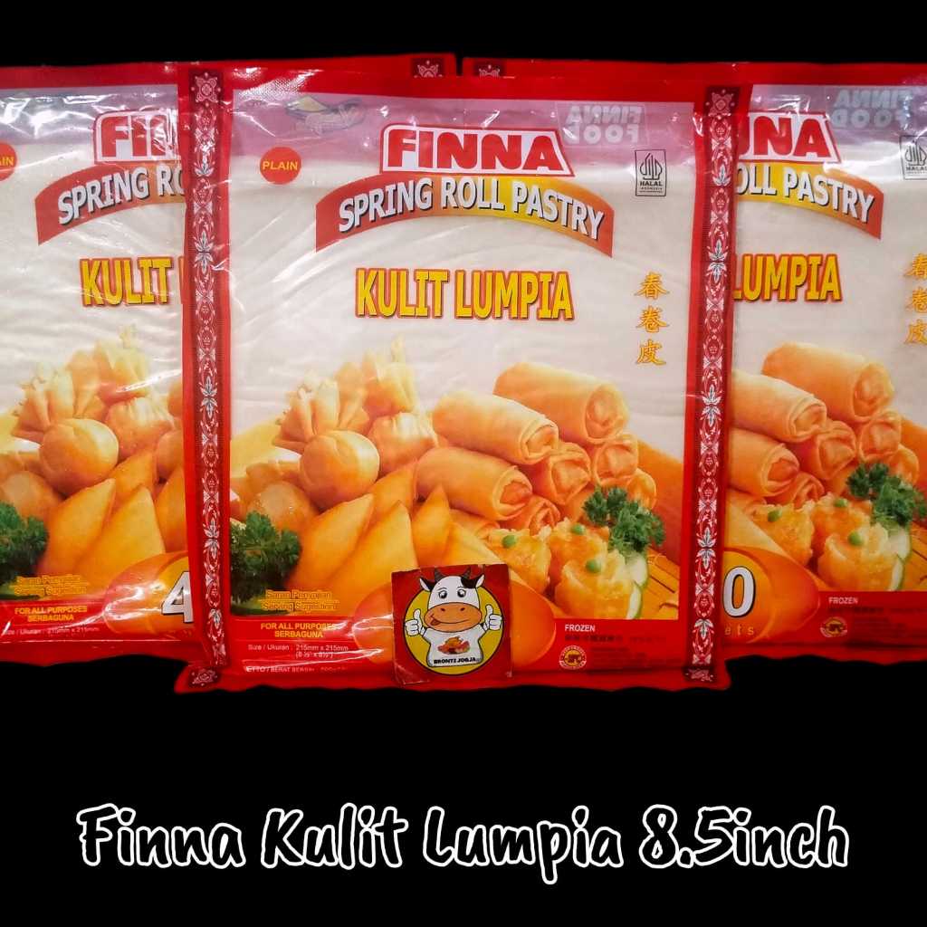 

FINNA KULIT LUMPIA BESAR - FROZEN FOOD - BRONTZ JOGJA