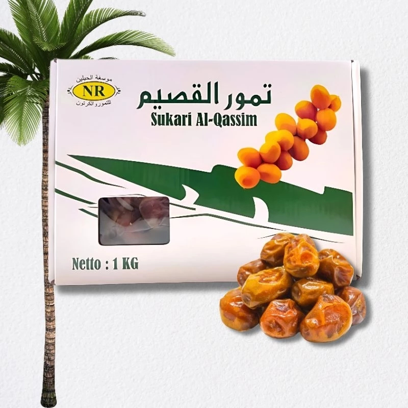 

Kurma Sukari NR Al-Qassim Premium 1 kg – Kurma Manis Lemut 1KG Organik
