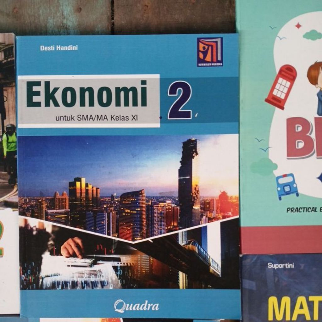 Buku Ekonomi SMA/MA Kelas 11 Quadra Kurikulum Merdeka