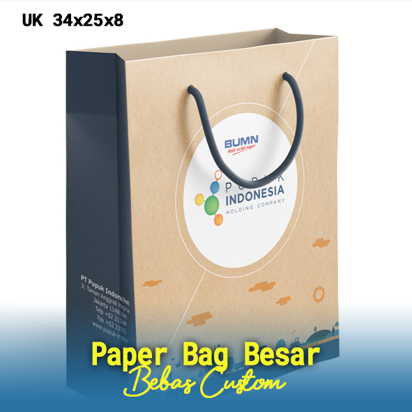 

Paper Bag Custom Ukuran Besar, Paper Bag Free Desain, Paper Bag Murah Meriah, Paper Bag Pekanbaru