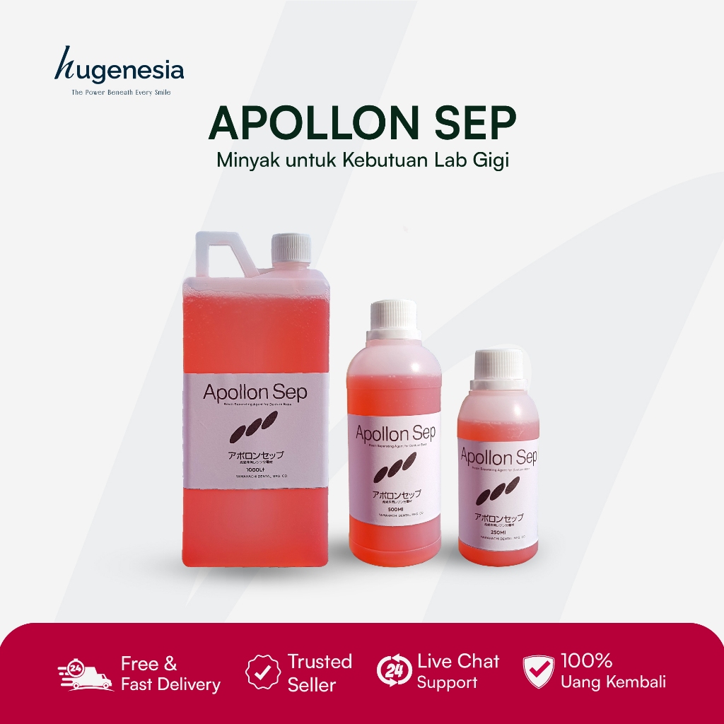 Hugenesia - Minyak CMS Minyak Lab Gigi Apollon Sep