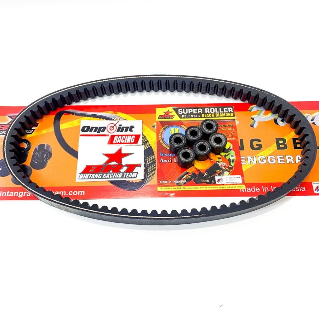 PAKET SUPER ROLLER & V BELT BELTING BRT VARIO 125 FI VARIO 125 NEW VARIO 150 NEW 100% ORIGINAL BRT