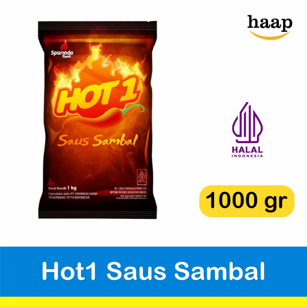 

HOT1 Saus Sambal 1kg