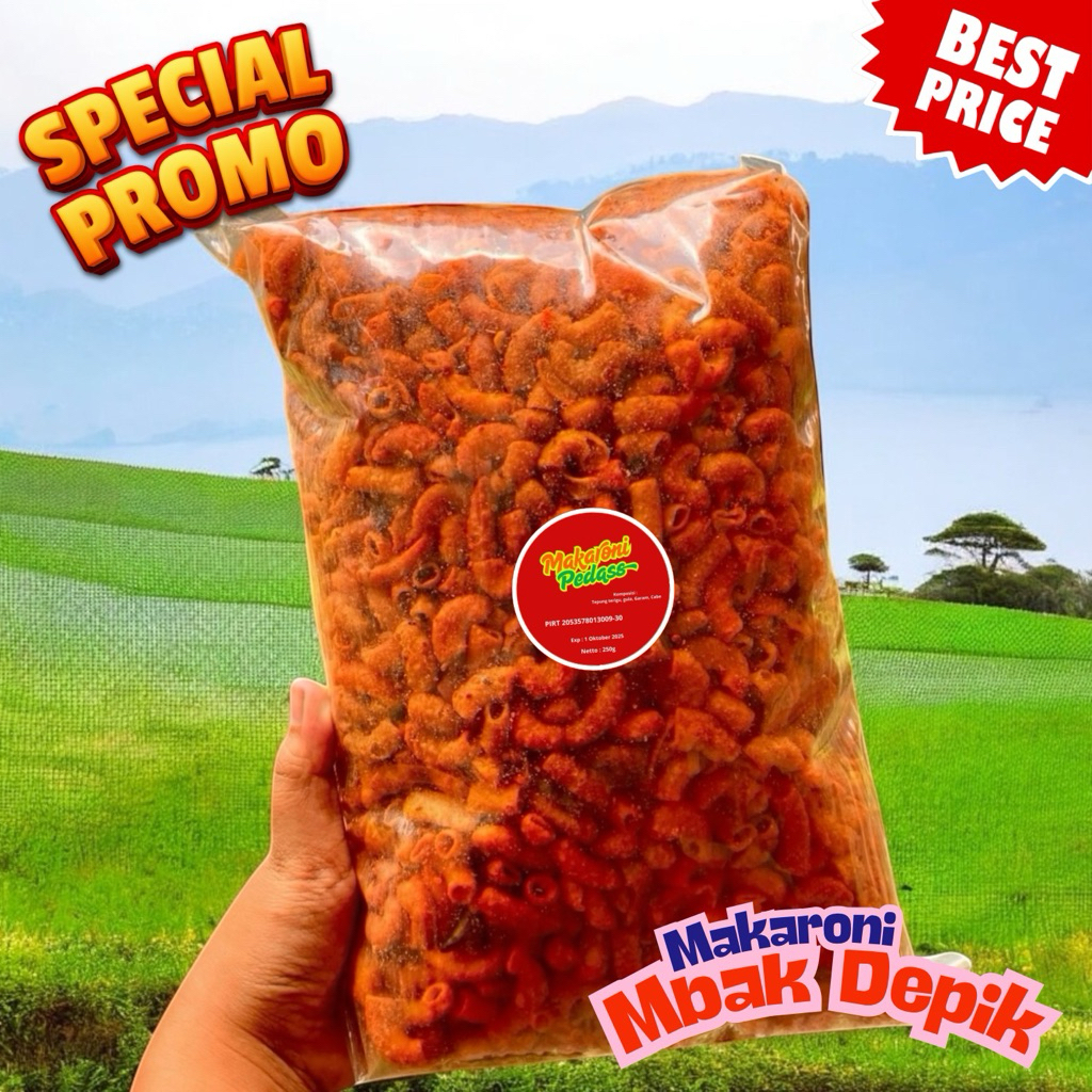 

Makaroni Pedas Gila dari Surabaya – Cuma 250g, Rasanya Luar Biasa!
