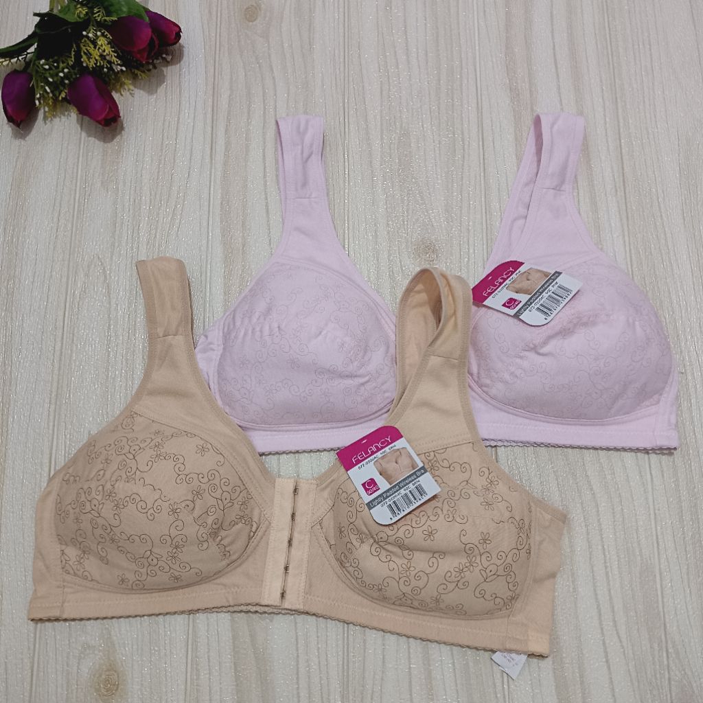 Felancy Bra tanpa kawat kait depan F 2004