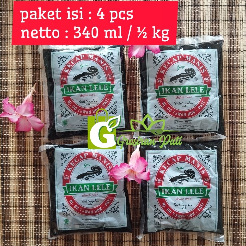 

KECAL LELE 340 ML / ½ KG PAKET ISI : 4
