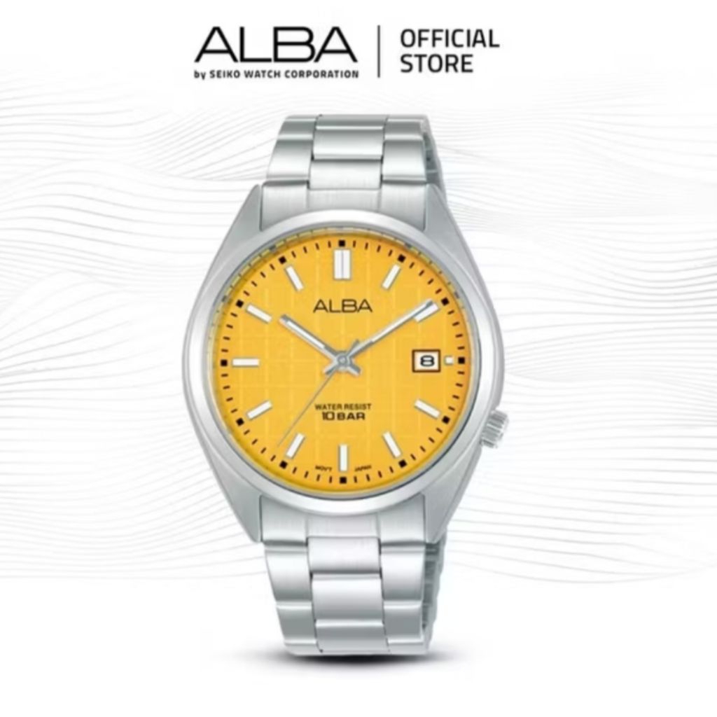 JAM ALBA AG8M41X1 SILVER KUNING WANITA